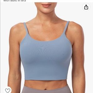 BUNDLE OF TWO athletic padded bra tops